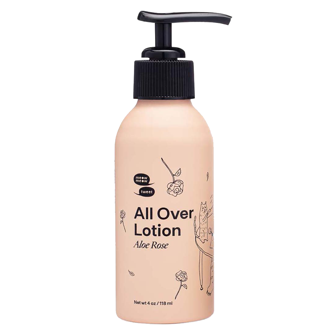 Aloe Rose All Over Lotion – Meow Meow Tweet