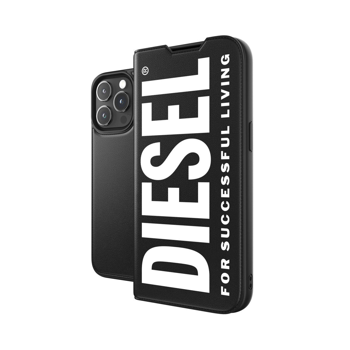 iPhone15ProMaxケース Booklet ブラック – MiraiSell Selection