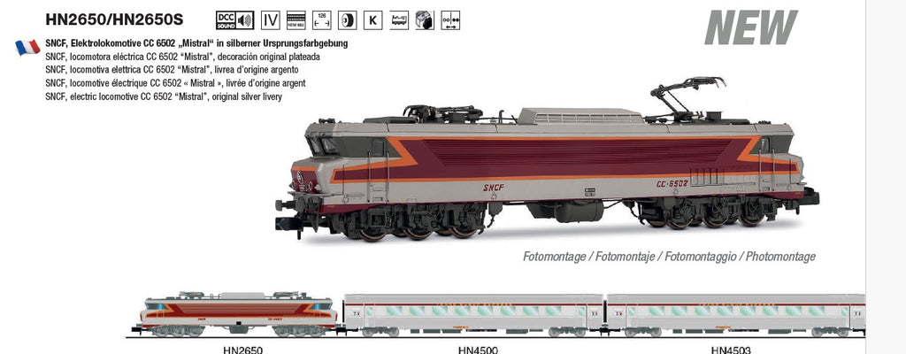 2025年新製品ご予約受付中ARNOLD2648 SNCF CC21000 CC6500 | Modellbahn