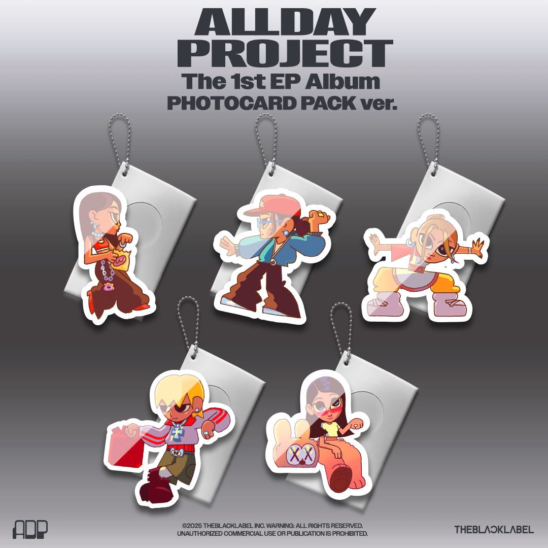 NEMOZ限定特典] The 1st EP Album 'ALLDAY PROJECT' PHOTOCARD PACK