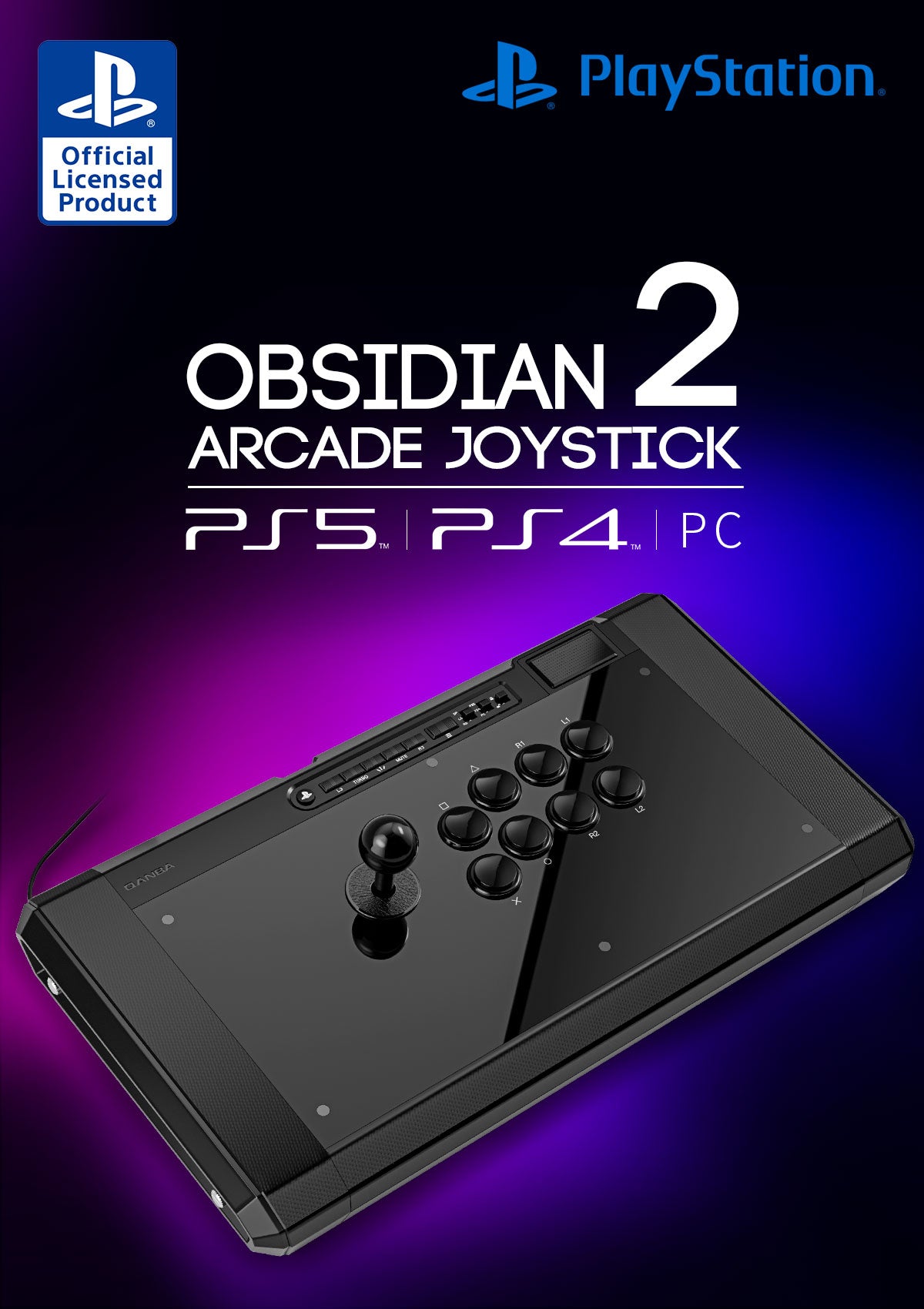 Qanba - Obsidian 2 – Overdrive Arcade