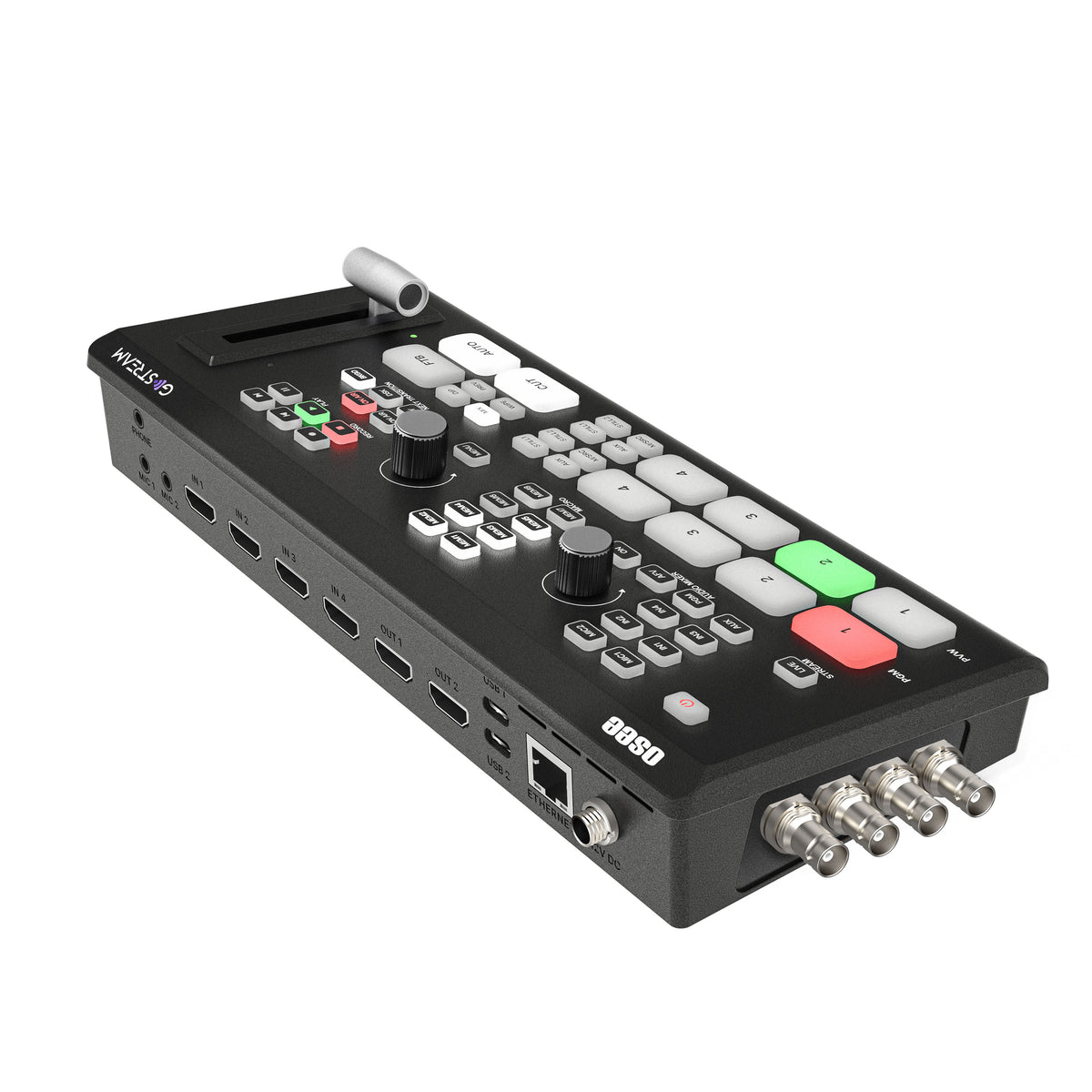 GoStream Duet: SDI Live Stream Switcher with NDI & Multi-Camera