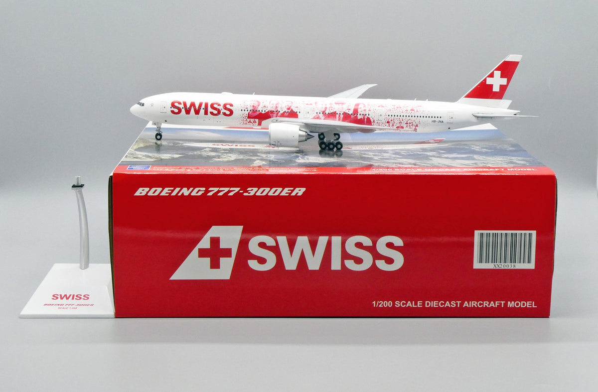 Jcwings スイスインターナショナルエアラインズ 777-300ER HB-JNA 1