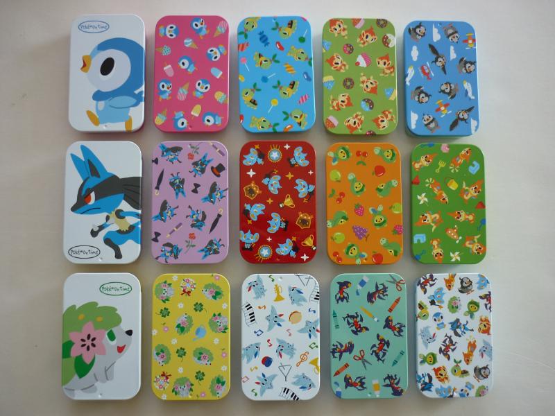 ぽけもん☆かふぇ プチ缶コレクション カラフルラムネ Pokemon time DP