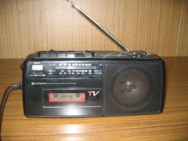 日立 ラジオカセット TRK5450型の修理