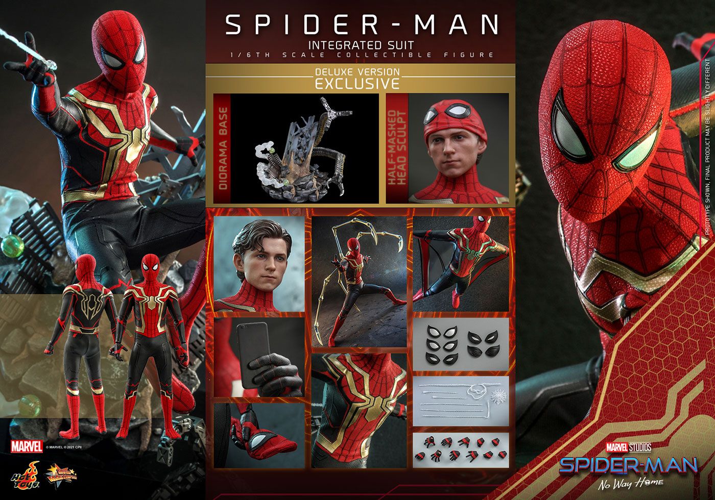 スパイダーマン インラグレーテッドスーツ フィギュア 29-JD0113-07