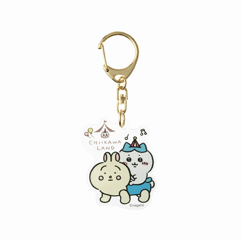 ちいかわらんど アクリルキーホルダー（ぴーぽぽハチワレ） | ちいかわ