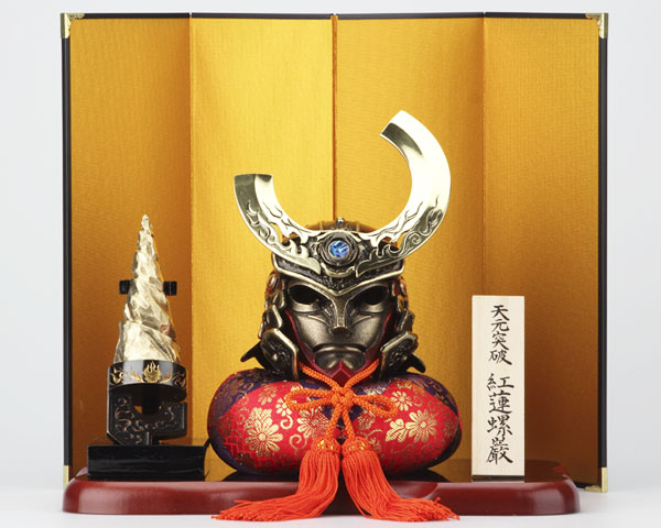 古風な装飾付きモデルガン 約34.5cm 飾り 工芸品 新作 伝統工芸士・晴峰作 7号 シャンパンゴールド 唐草クローバー金物