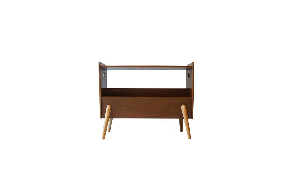 ヴィンテージ マガジンラック サイドテーブル/Vintage Magazine Rack