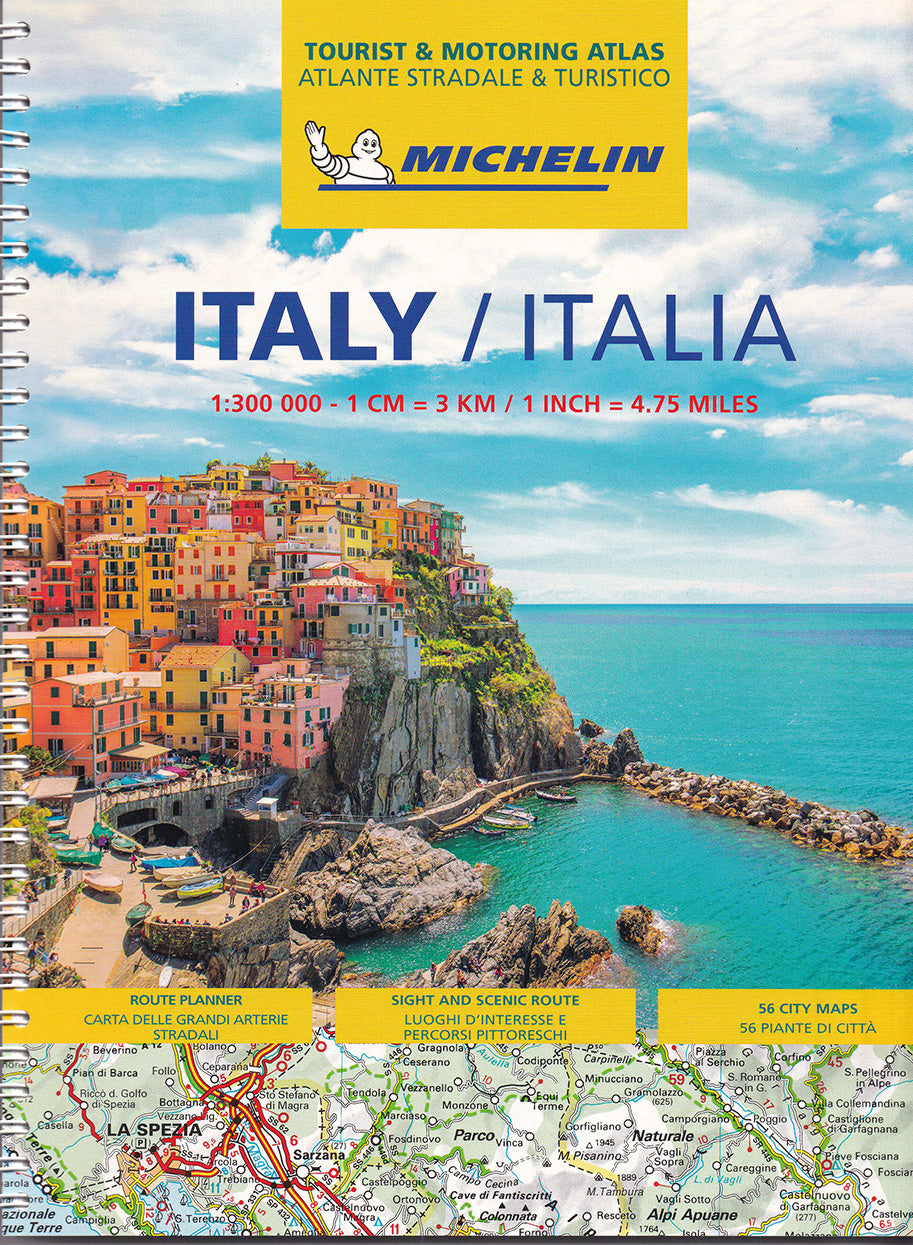 T-MAPS】ミシュラン・アトラス・イタリア Michelin Tourist & Motoring