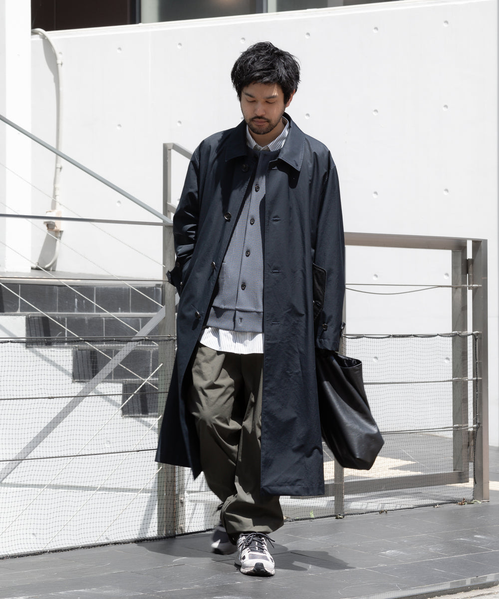 stein シュタイン 23ss バルカラーコートを使ったスタイリング – session