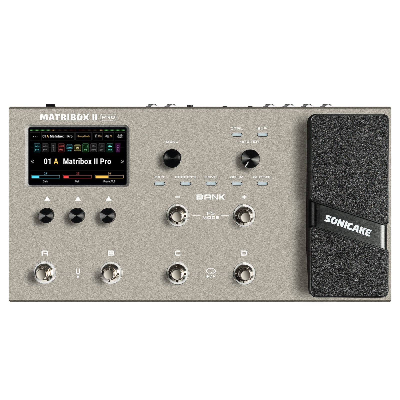 Sonicake Matribox II Pro マルチエフェクター
