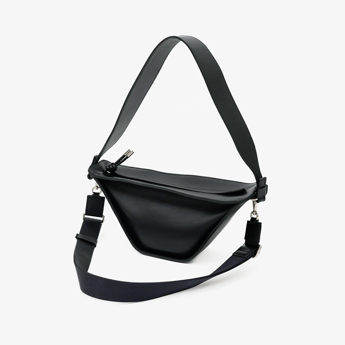 HERRIE MOON SAC / RAPTO FLEX｜上質レザーの舟形ショルダーバッグ