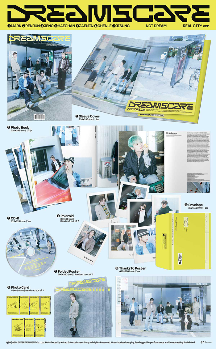 韓国盤】The 4th Album 'DREAMSCAPE'(REAL CITY Ver.)｜NCT DREAM｜mu