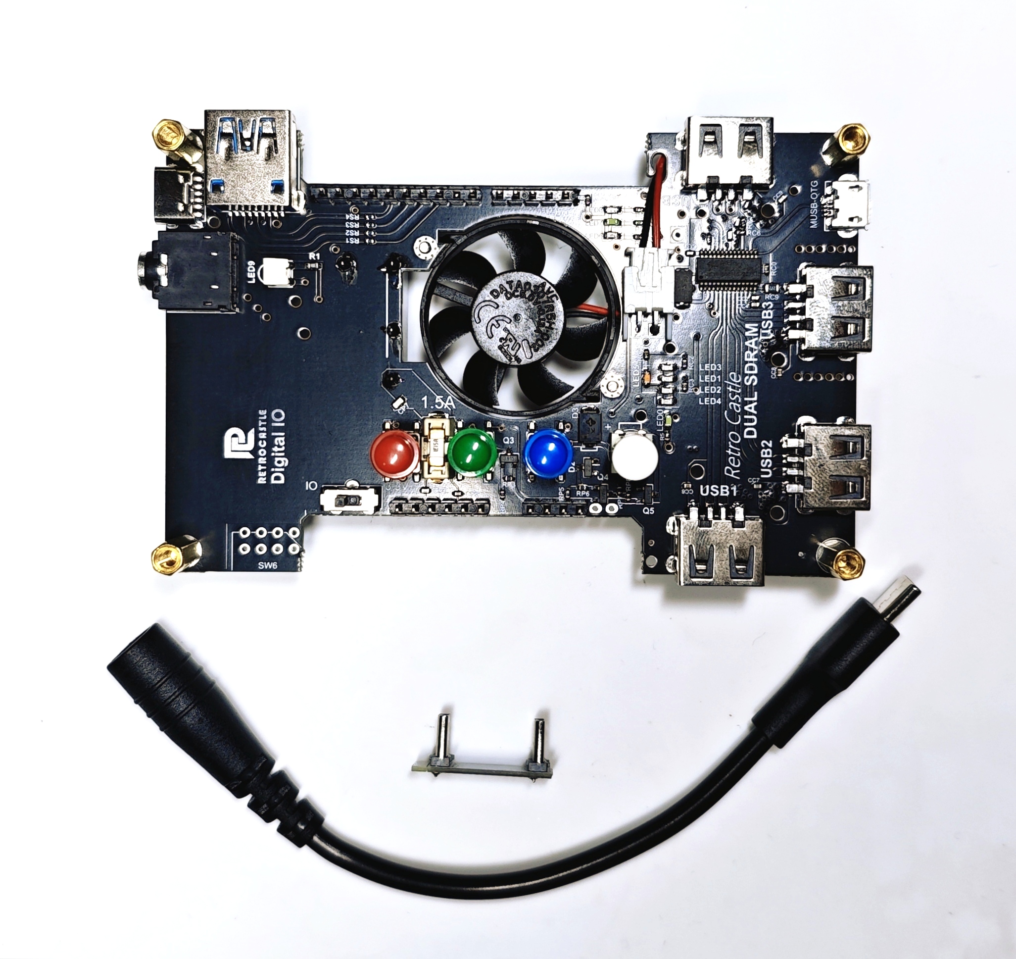 MiSTer FPGA Dual Sdram IO Board (Digital 2024 Version)