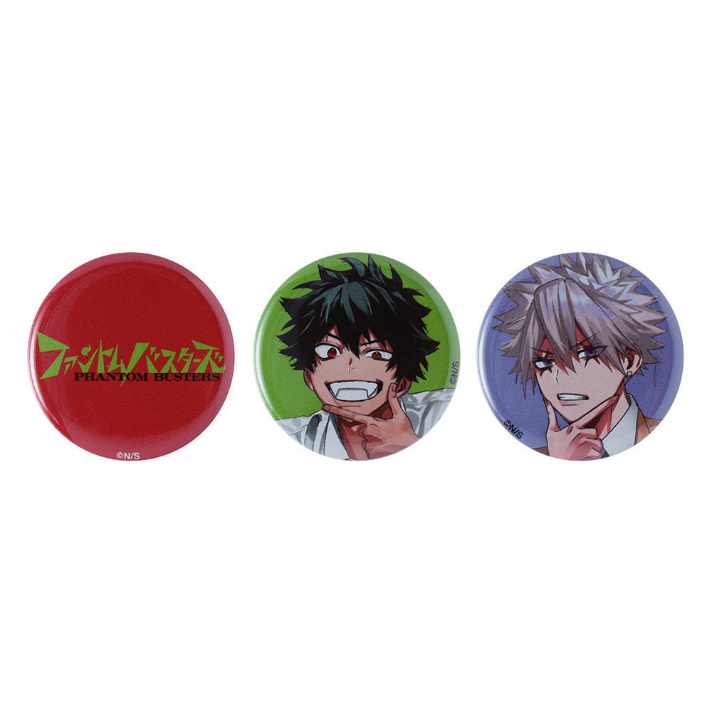 ファントムバスターズ』mini缶バッジ3個セット – JUMP SHOPオンライン