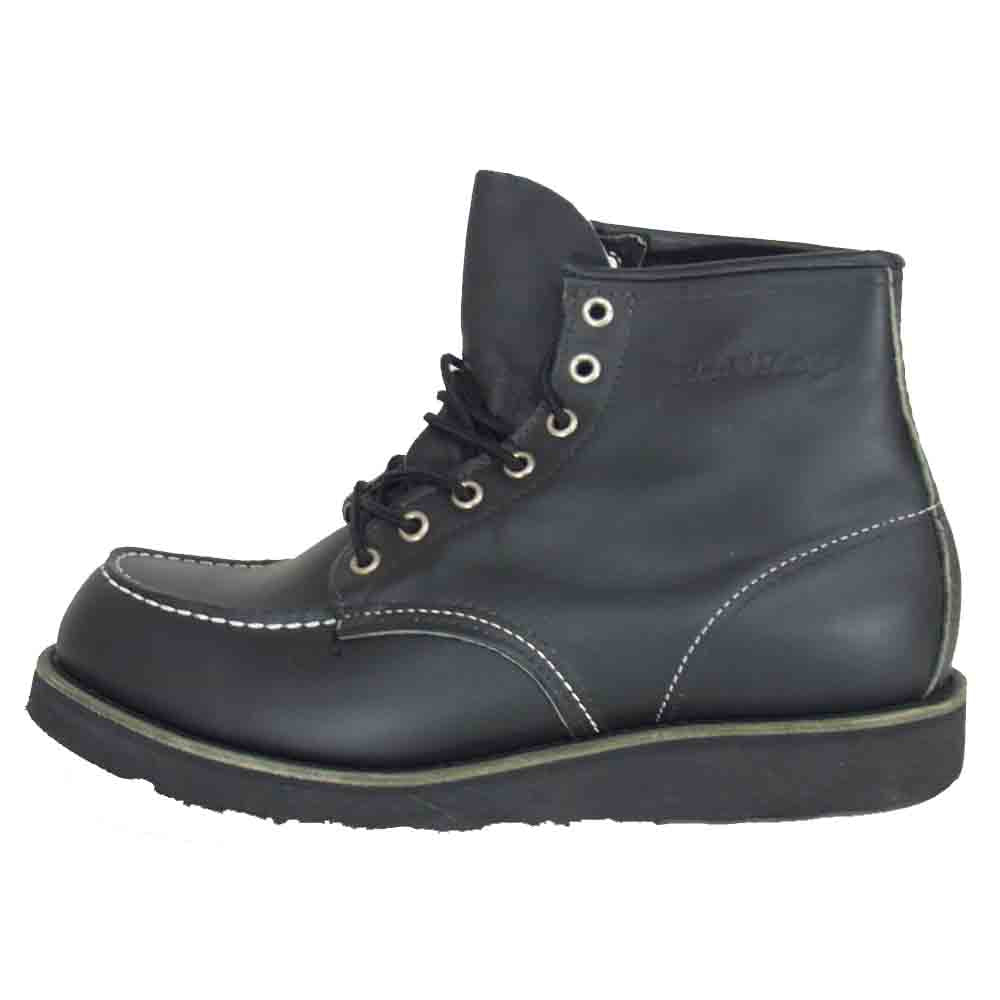 RED WING レッドウィング 8137 ブラックソール モックトゥ レース