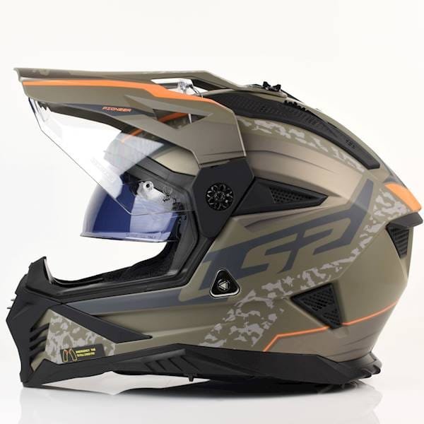 MX436 PIONEER II DEVOR GLOSS SAND-06 – ls2helmetsindia