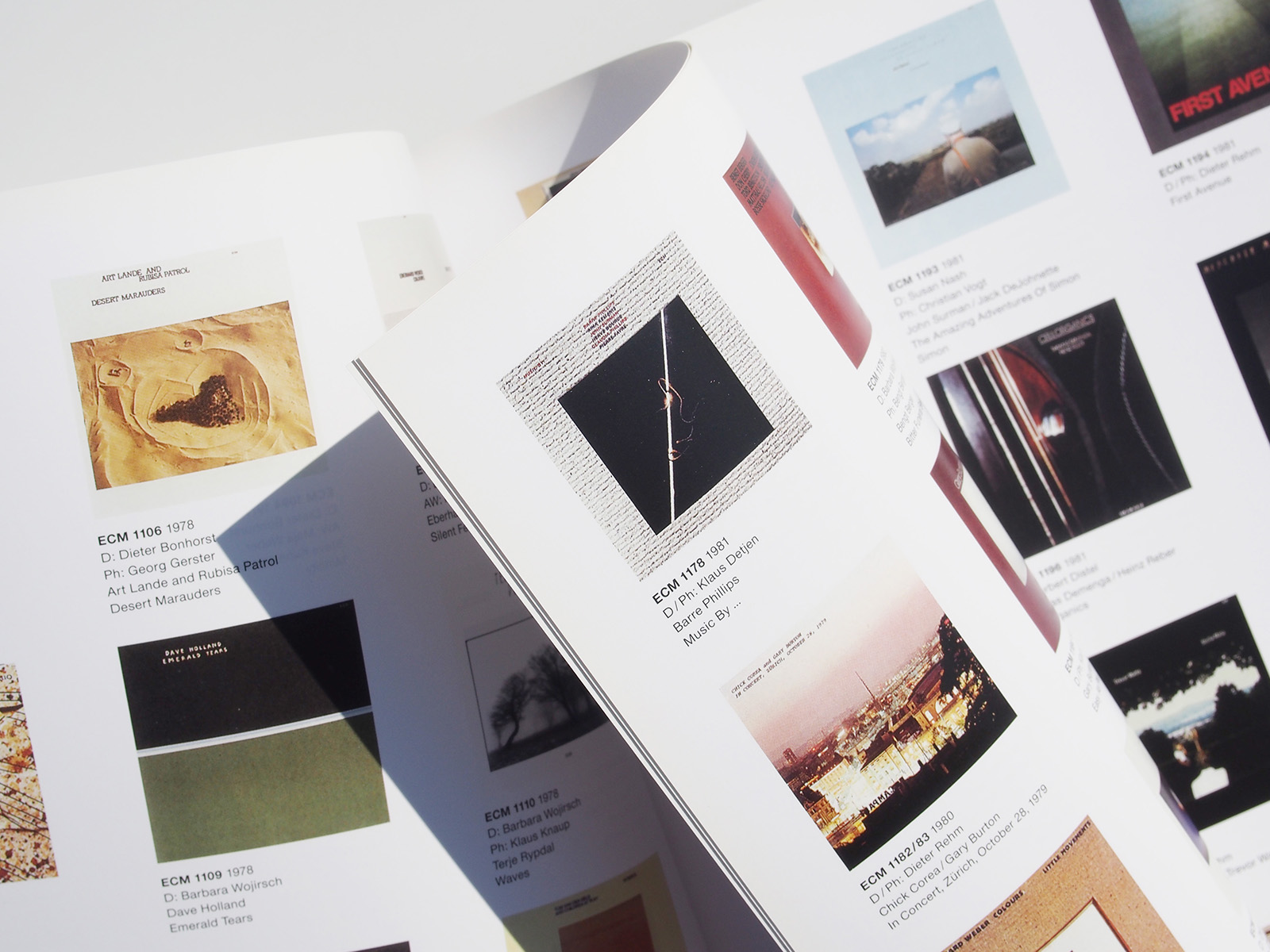 アート・デザイン・音楽 Windfall Light: Visual Language of ECM