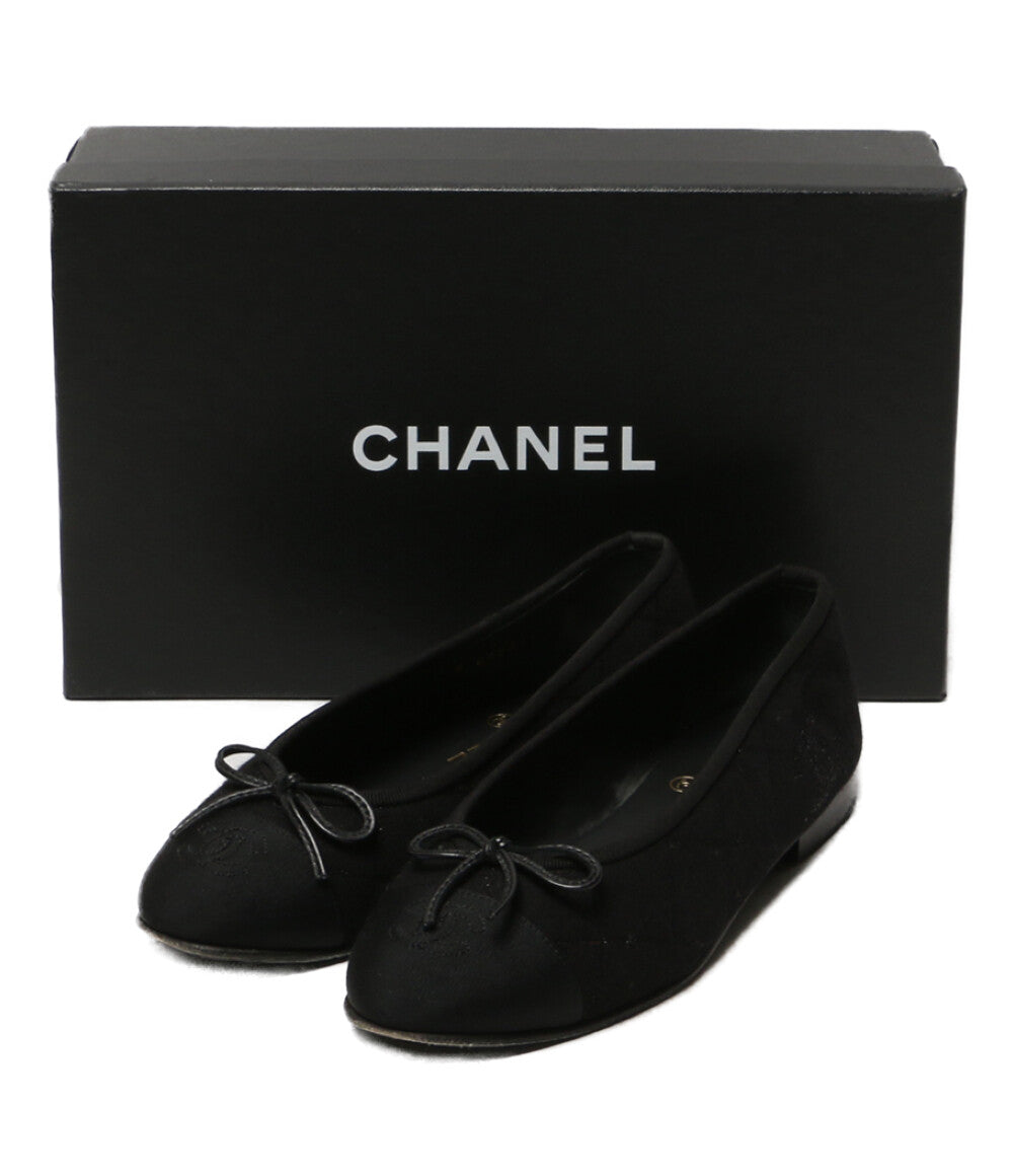 CHANEL バレエシューズ バレリーナ ココ ラメ G02819 レディース SIZE