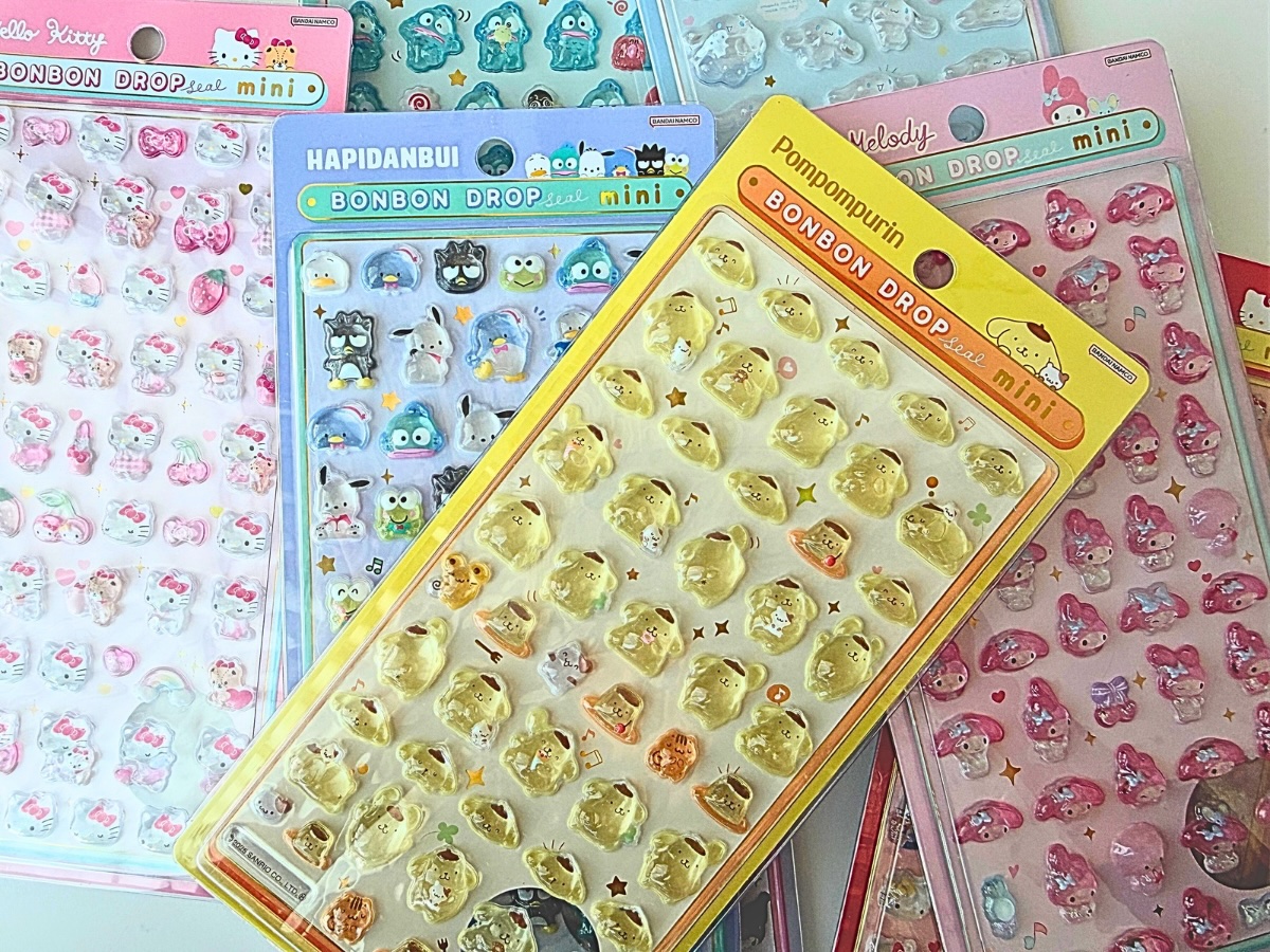 原宿・渋谷のボンボンドロップシールmini抽選販売まとめ｜キディランド