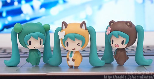 雪ミクさんと北の大地の動植物がコラボ♡「ねんどろいどぷらす