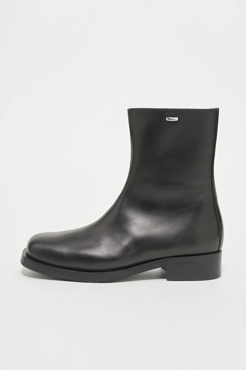 OUR LEGACY | CAMION BOOT / BLACK スクエアトゥレザーブーツ – STOCK