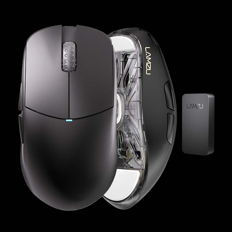 LAMZU Atlantis Mini 4K 4Kレシーバー付属 超軽量 約51g ワイヤレス