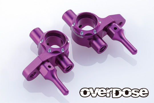 TYPE-2 ES Aluminum Knuckles (For GALM series) RED PURPLE BLACK