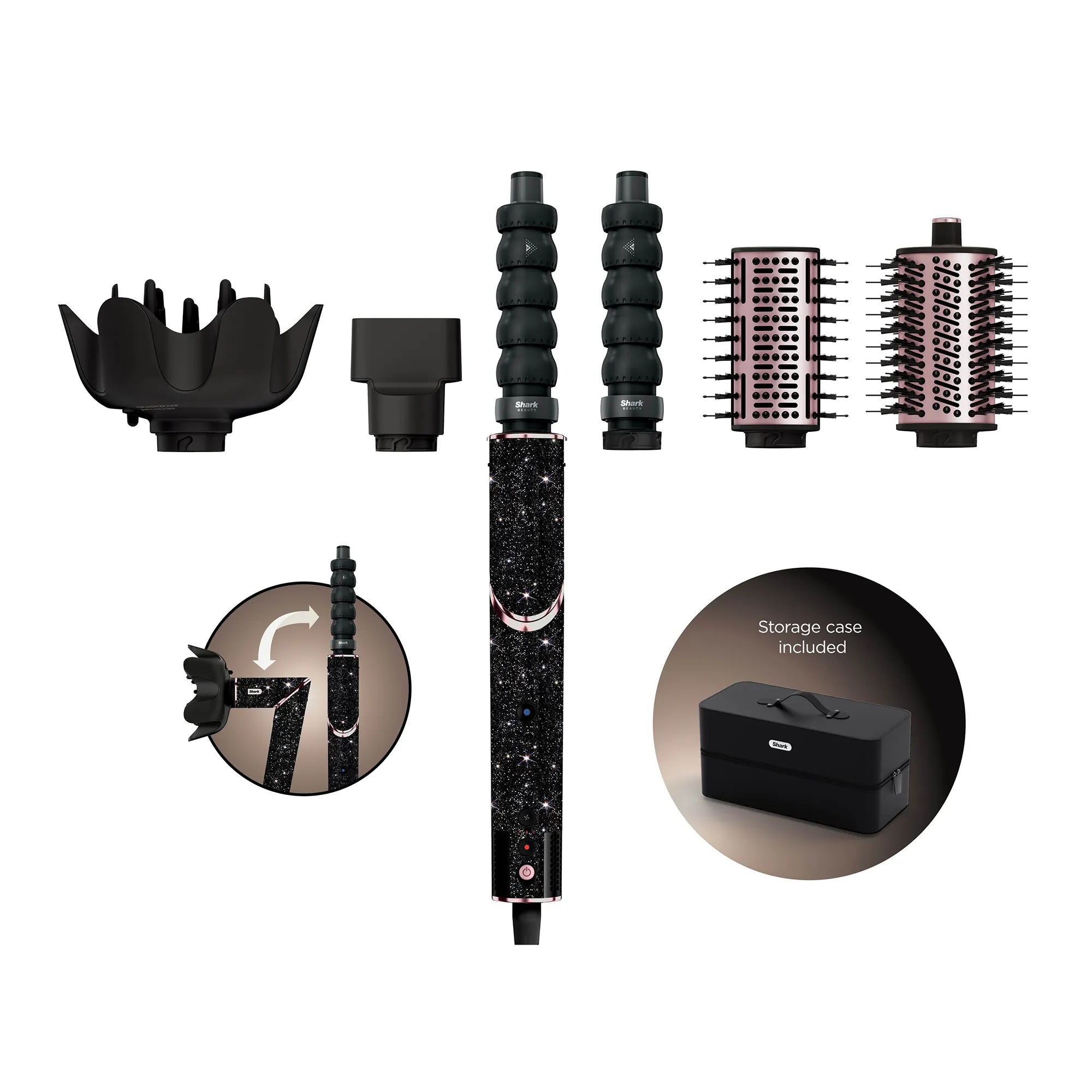 Shark FlexStyle Air Styling & Drying System Black Sparkle Limited