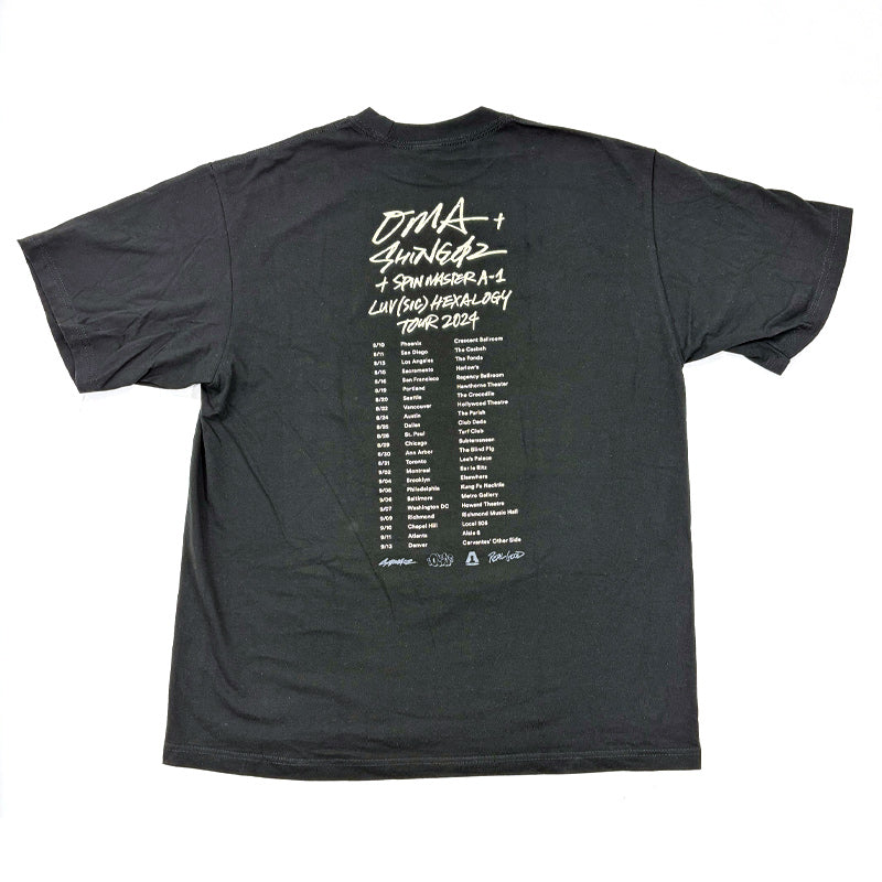 LUV(SIC) Hexalogy Tour' Black T-shirt – Shing02