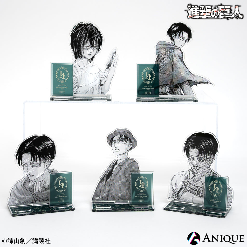 再販】『進撃の巨人』リヴァイ トレーディングアクリルスタンド（全5種