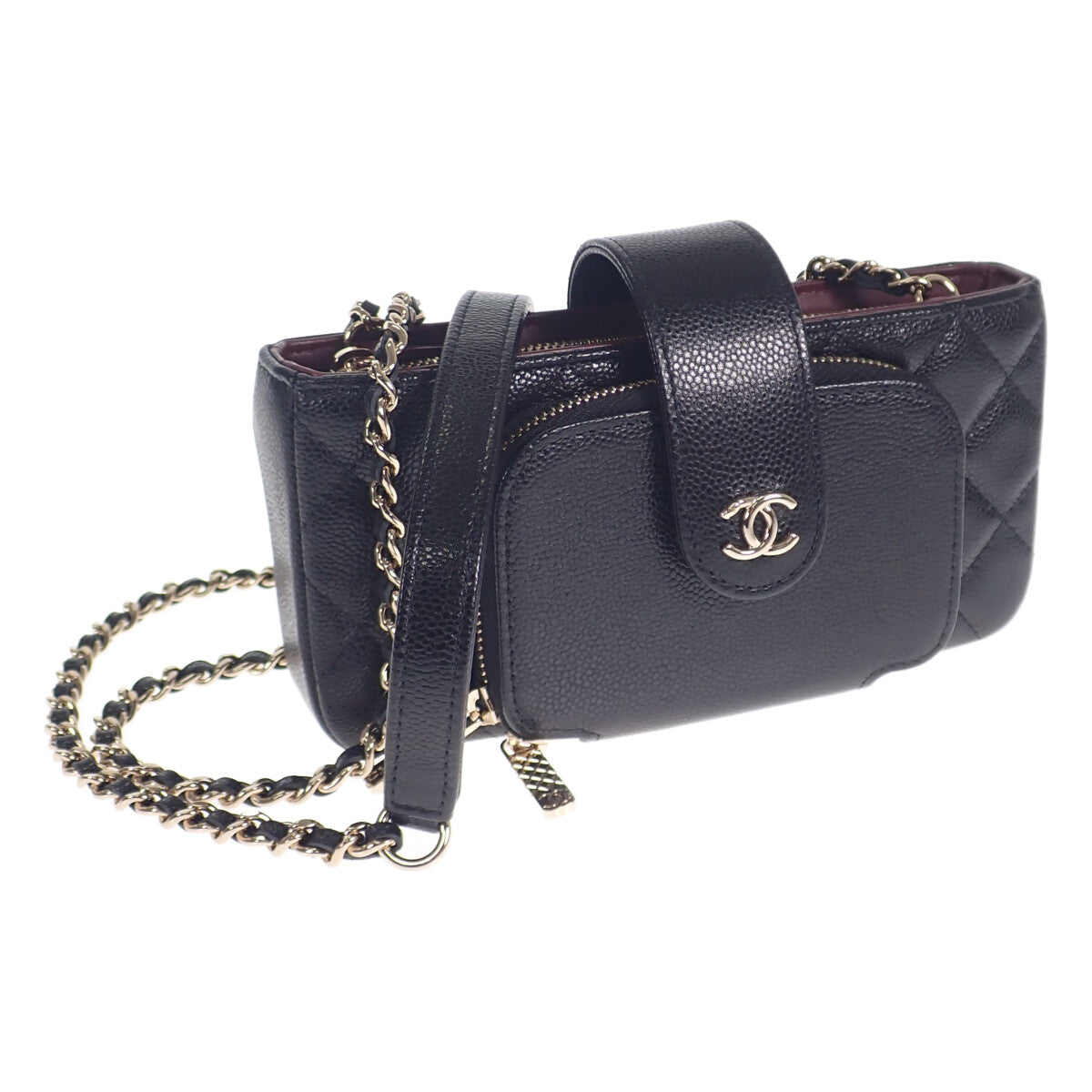 シャネル CHANEL スマートフォン ホルダー スマホ AP2916_B05052_94305