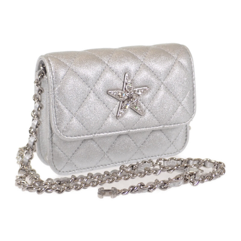 シャネル CHANEL スター チェーンベルトバッグ ミニ 2WAYバッグ