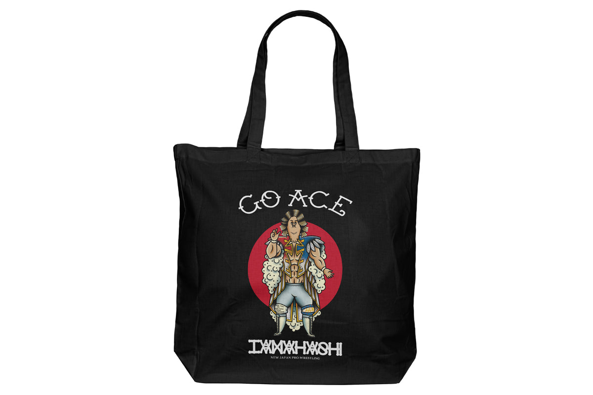 棚橋弘至×KAT$UO コラボラージトートバッグ（ブラック）