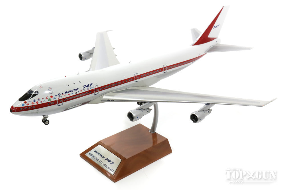 InFlight200 747-100 ボーイング社 ハウスカラー ロールアウト機