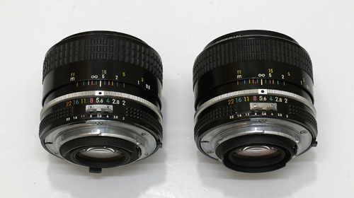カメラの八百富｜Ai New Nikkor 35mm F2 （Ai 改造 ニッコール