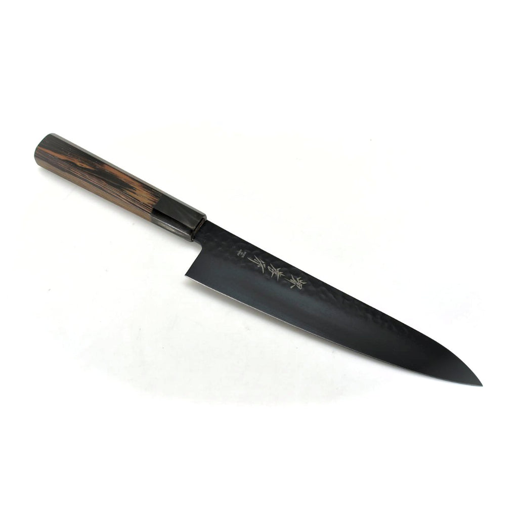 Sakai Takayuki KUROKAGE VG-10 Hammered Gyuto Black – YuiSenri