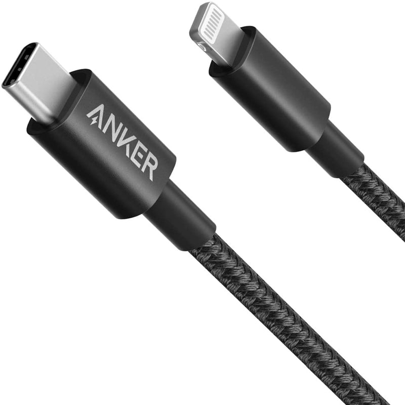 Anker 高耐久ナイロン USB-C ＆ ライトニング ケーブル 1.8m