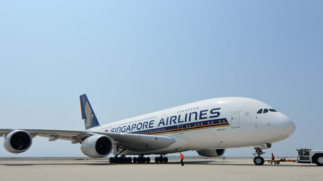 シンガポール航空、A380を関空へ7日間限定就航