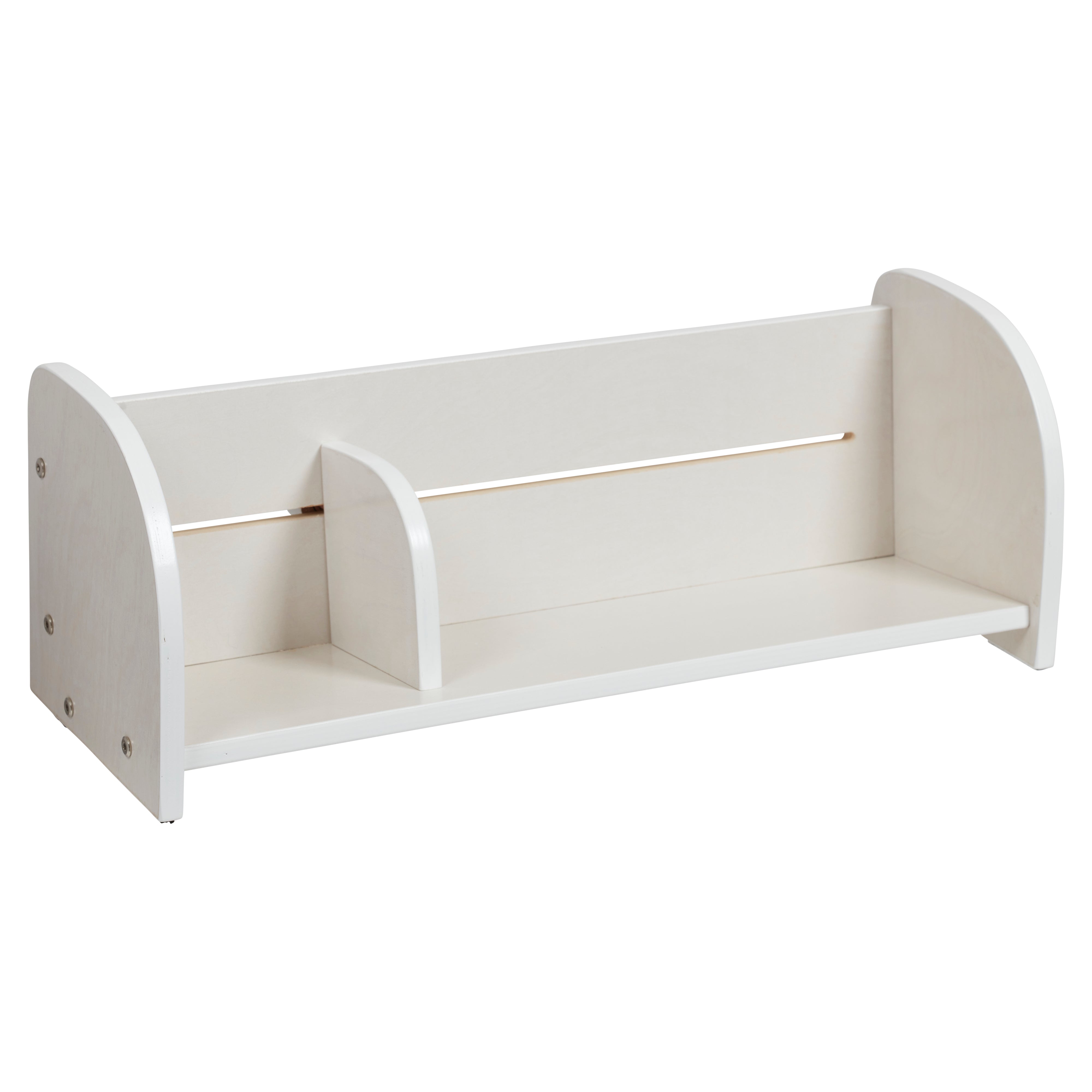 Adjustable Forward-Facing Tabletop Book Display
