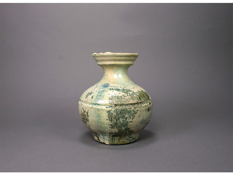 古美術 吉戸 - 漢緑釉小壷 | 古美術品専門サイト fufufufu.com
