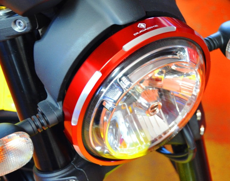 DUCABIKE (DBK) - SCRAMBLER用 ビレット アルミニウム ヘッドライト