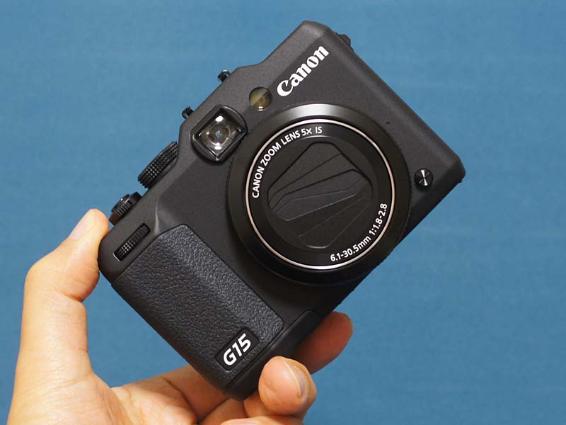 キヤノン PowerShot G15の外観をみる /monox デジカメ 比較 レビュー