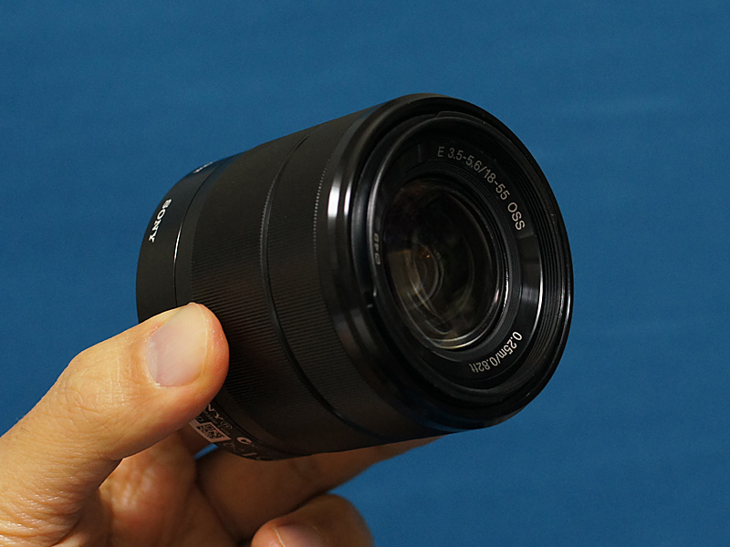 ソニー レンズ SEL1855 18-55mm /monox デジカメ 比較 レビュー