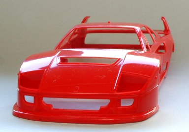 フェラーリF40LM その1 ボディーの修正1