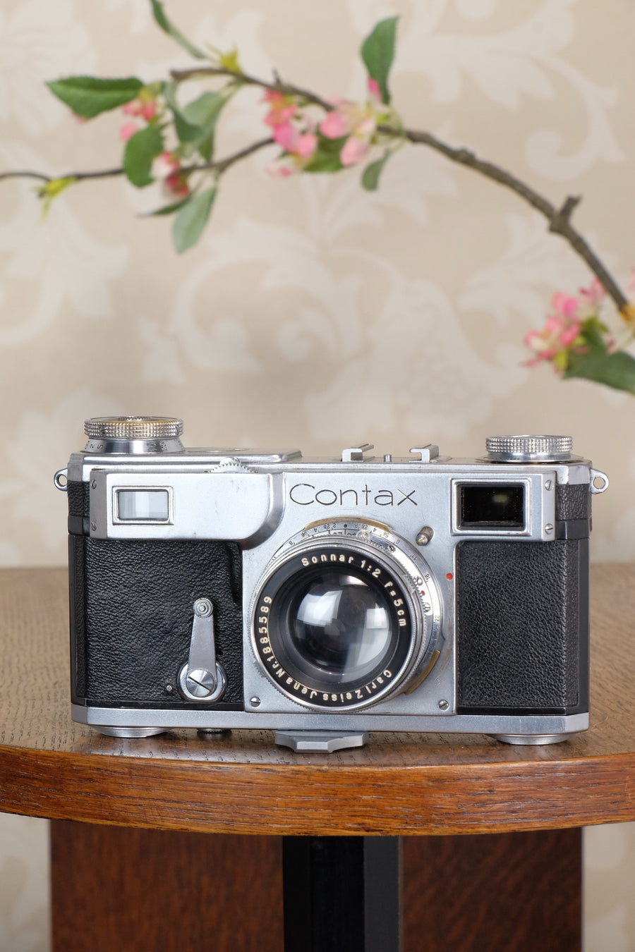 1936 Zeiss Ikon Contax II Rangefinder Camera & Zeiss Sonnar lens