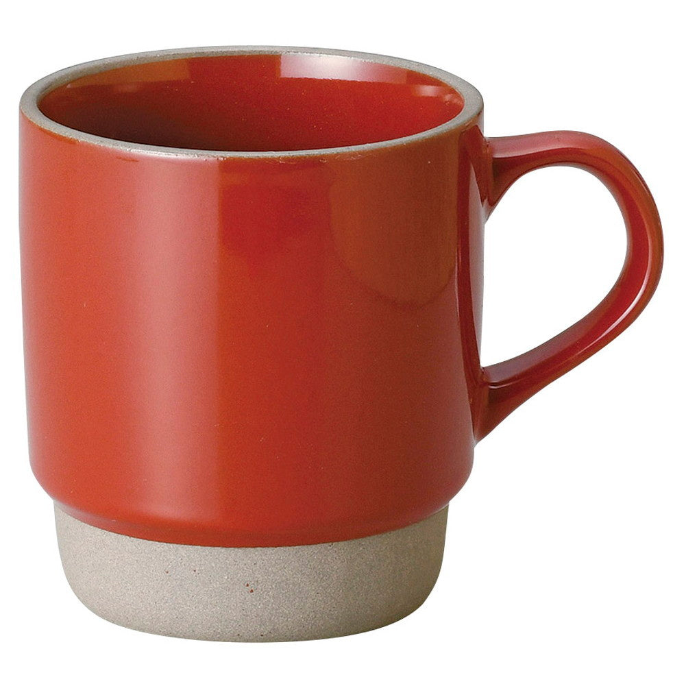 S-Cafeスタックマグ(赤) [ 8.3 x 9.2cm・360cc 216g ] [ マグカップ