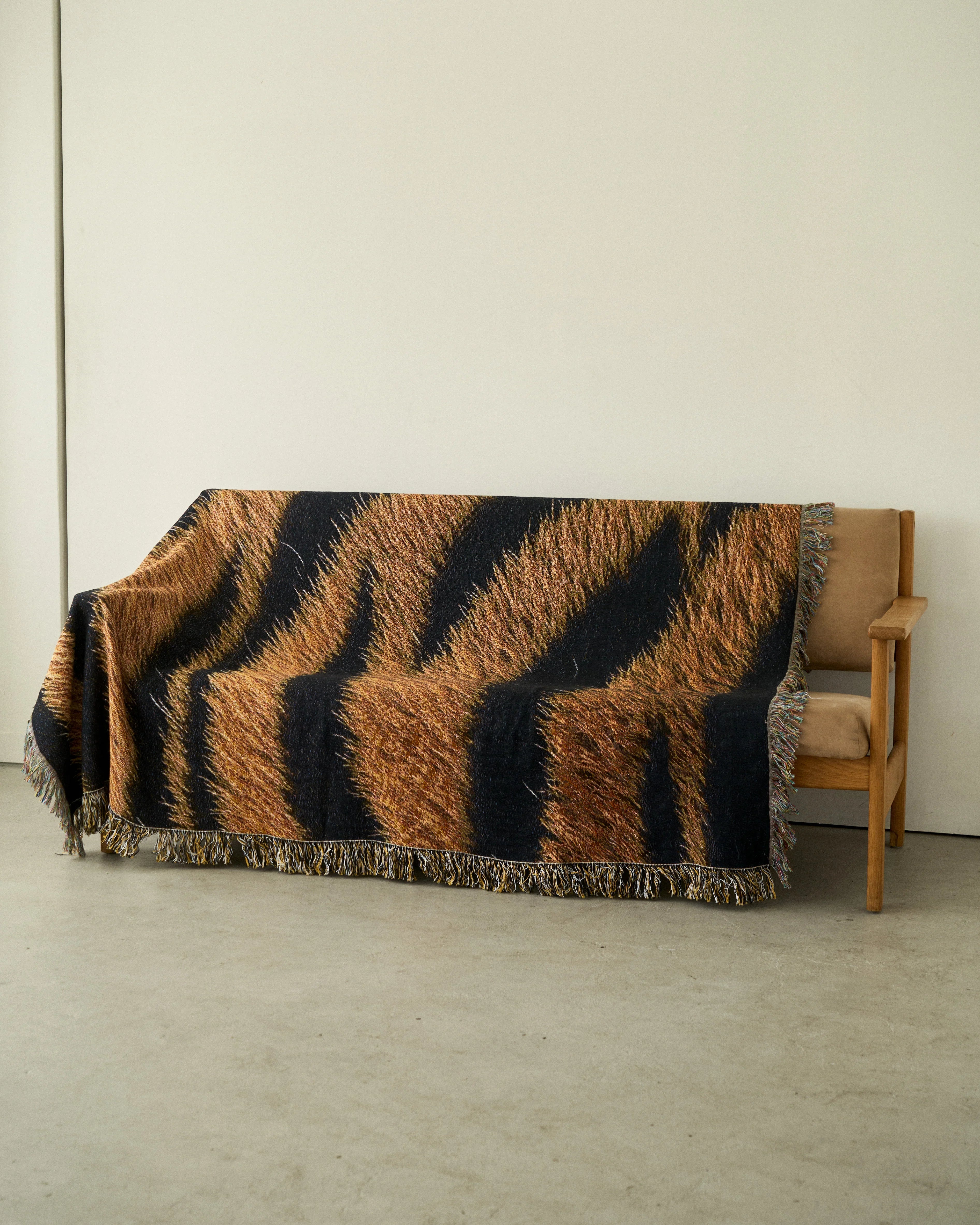 Tiger Hide Throw Blanket | iMPeRF