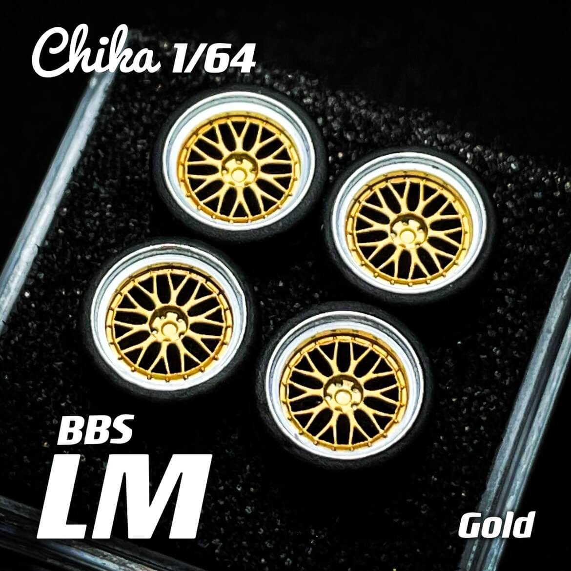 1/64スケールホイール8.9mm 9.7mmチカBBS LM VSXX – 164model